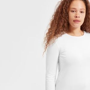 Everlane Stretch Pima LS Crew